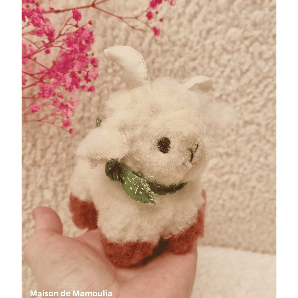 Petit Mouton - pure laine 10 cm - Maison de Mamoulia Maison de Mamoulia