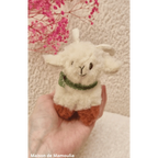 Petit Mouton - pure laine 10 cm - Maison de Mamoulia