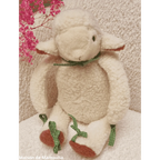 Doudou Mouton avec sa couverture pure laine - Maison de Mamoulia