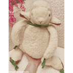 Doudou Mouton avec sa couverture pure laine - Maison de Mamoulia