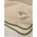 Doudou Mouton avec sa couverture pure laine - Maison de Mamoulia