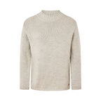 Fuza Wool - Pull homme Poul col montant, laine mérinos tricoté main