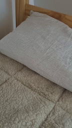 Surmatelas double face, laine de mouton de Cobourg - Maison de Mamoulia