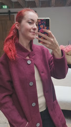 Reiff - Manteau long femme Paola pure laine polaire