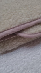 Saling - Double-sided mattress topper, pure organic wool-cotton