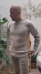 Ivanhoe - Petal pure wool men's sweater