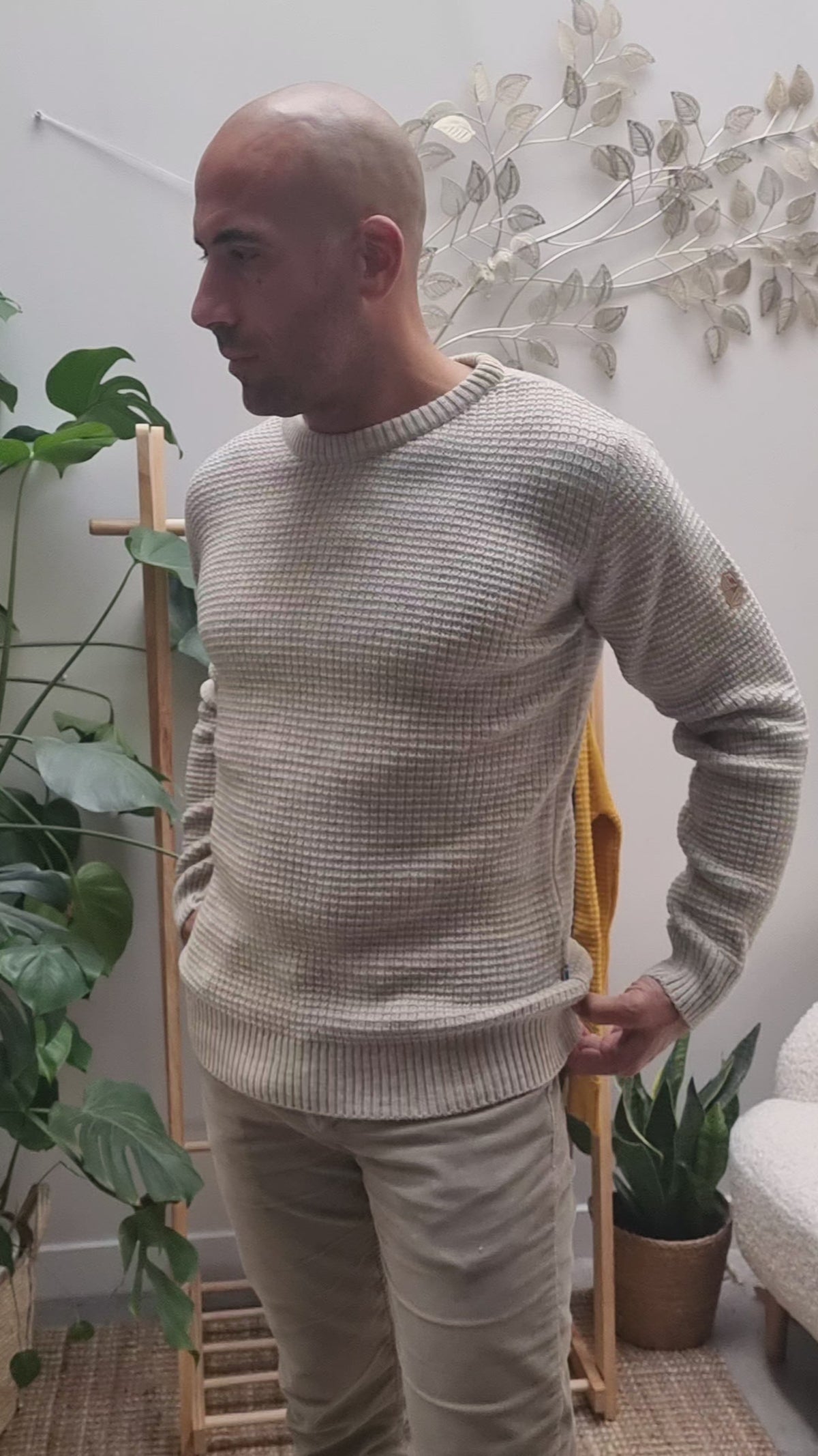 Ivanhoe - Pull homme Petal pure laine