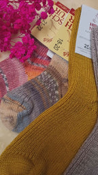 Hirsch Natur - Chaussettes épaisses enfant – 100 % laine