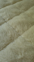 Saling - Double-sided mattress topper, pure organic wool-cotton