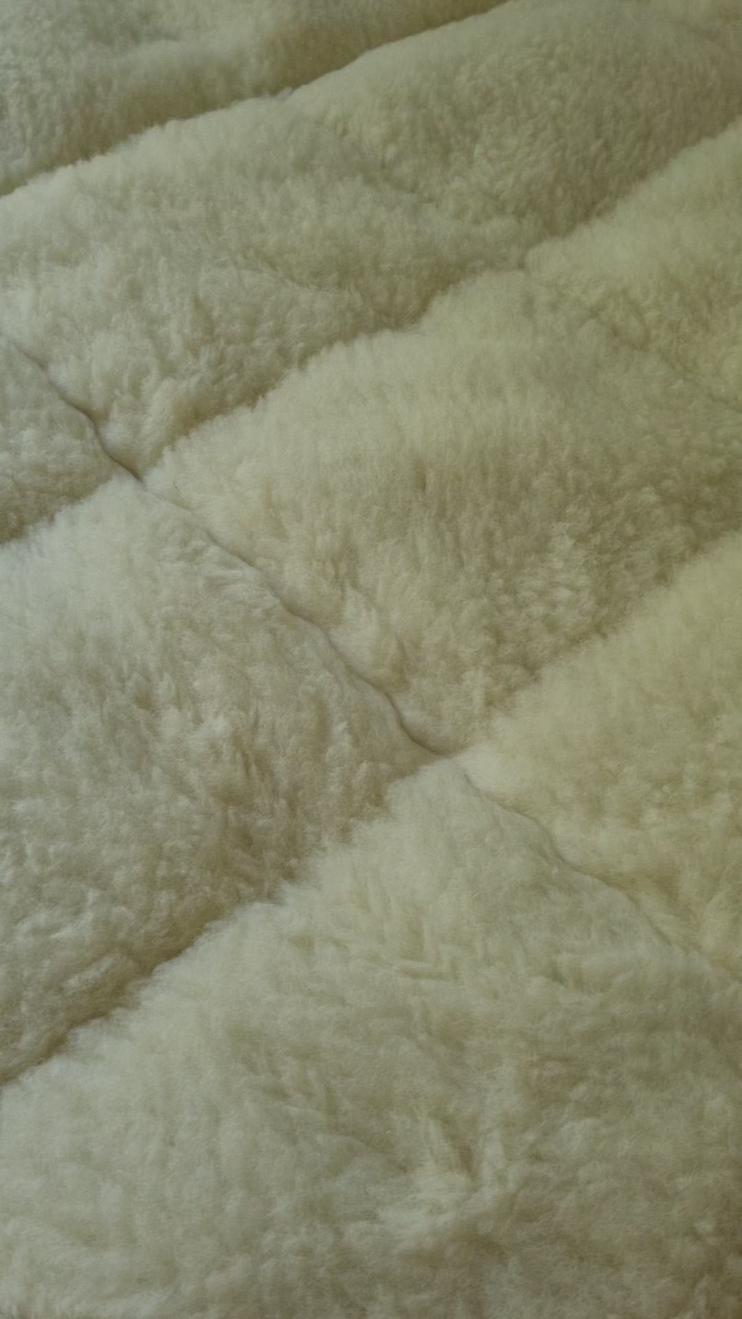 Saling - Surmatelas double face, laine-coton bio