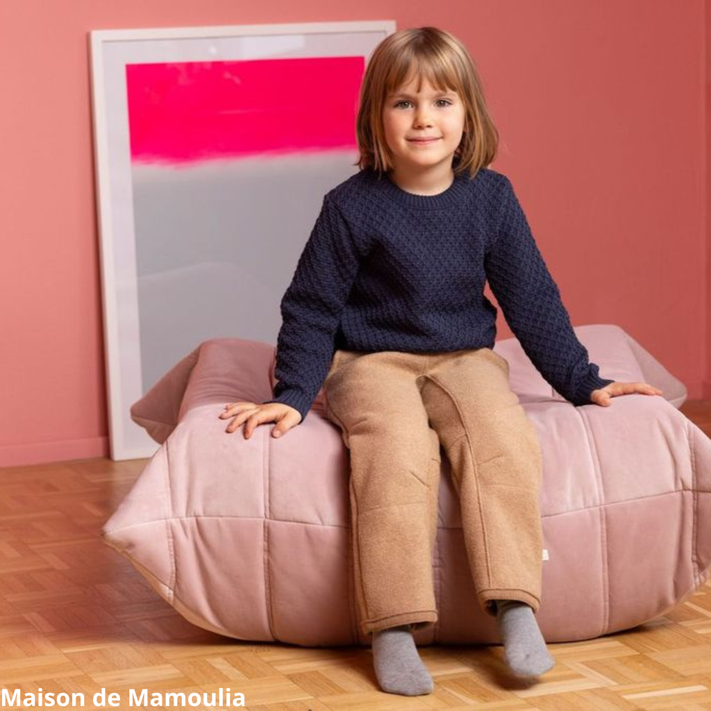 Disana - Pull Aran enfant laine mérinos