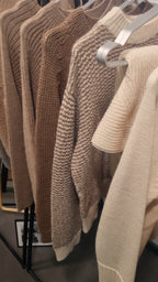 Esencia - Pull raglan femme Naja, pur alpaga