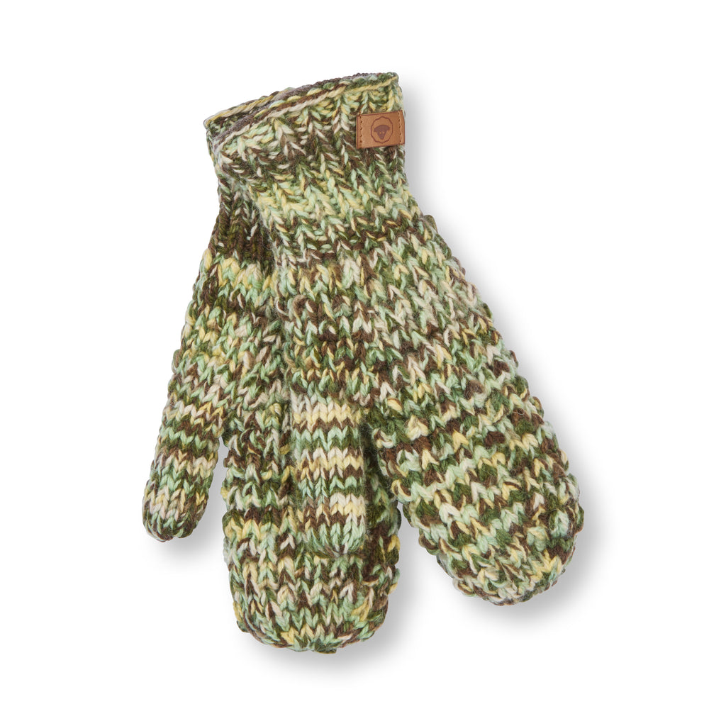 Fuza Wool - Moufles Queen laine mérinos doublés, tricoté main