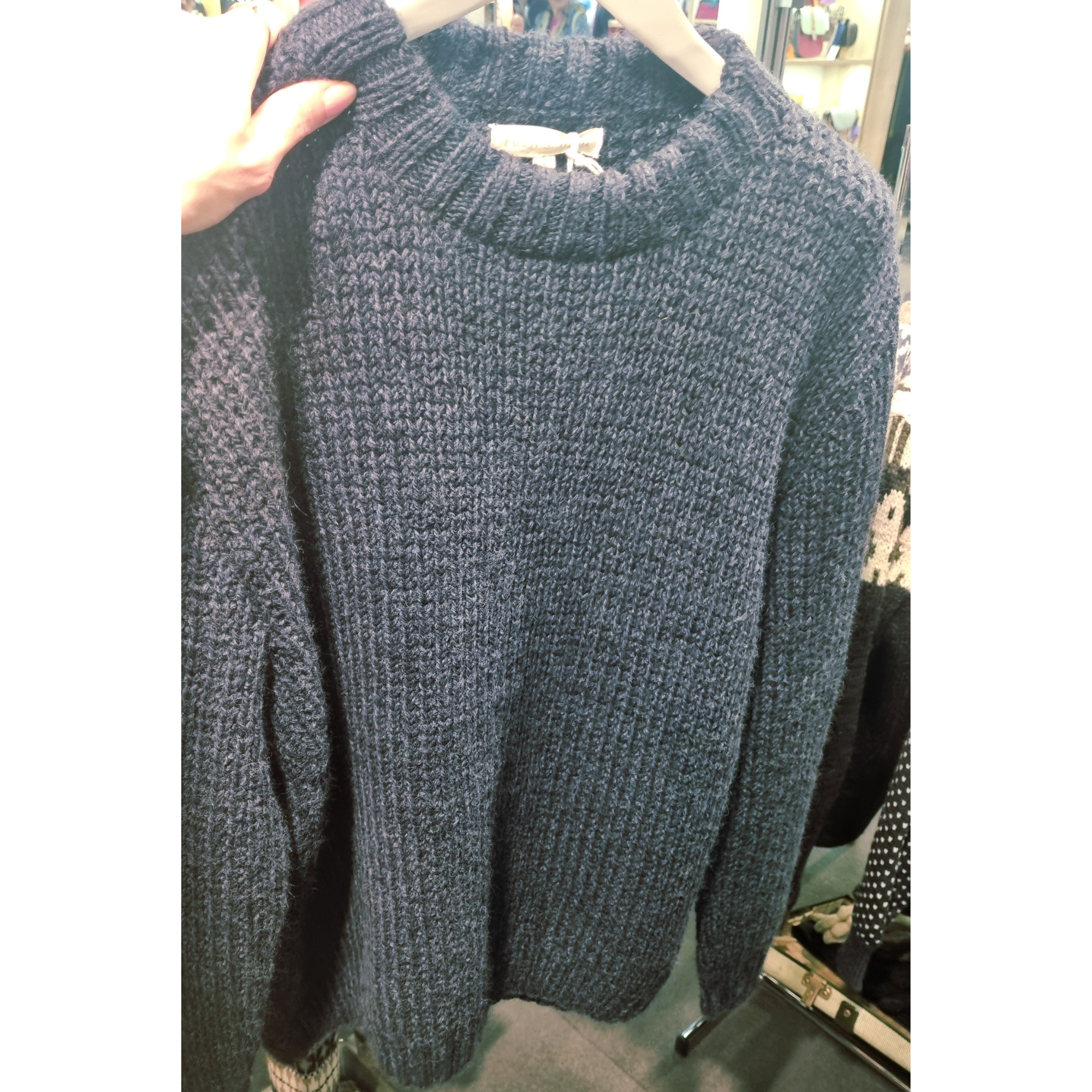 Fuza Wool - Pull homme Ragnar en laine mérinos tricoté main