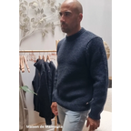 Fuza Wool - Pull homme Ragnar en laine mérinos tricoté main Fuza Wool