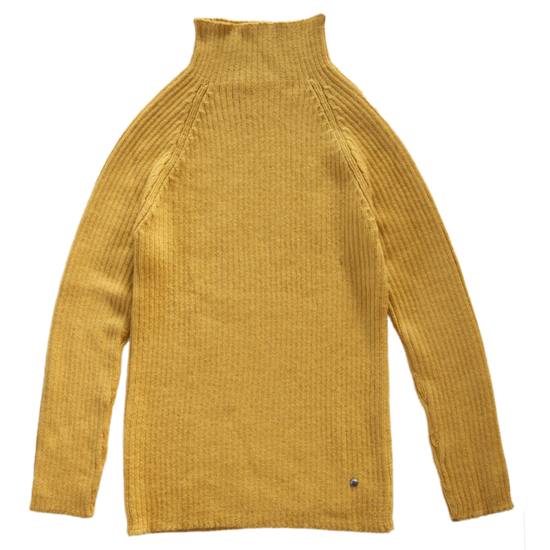 Esencia - Pull col montant femme Erica, pur alpaga