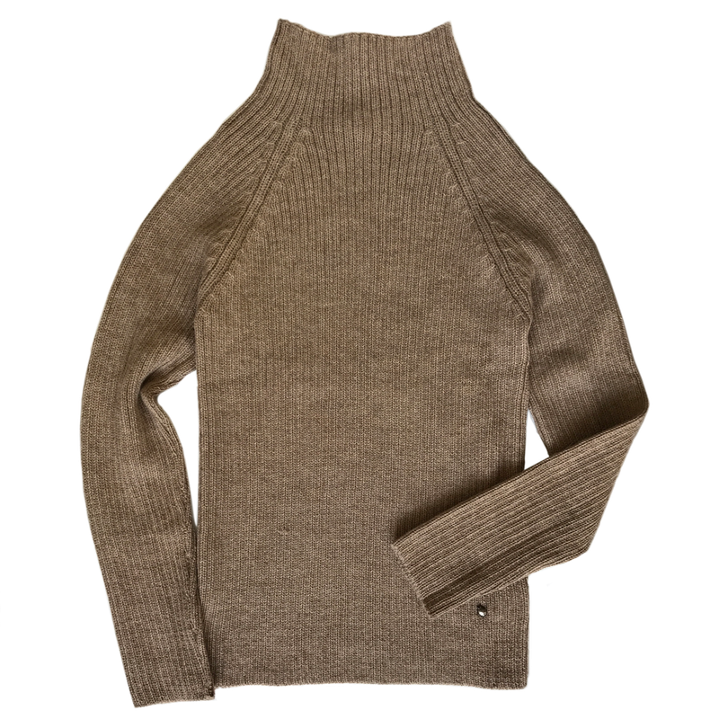 Esencia - Pull col montant femme Erica, pur alpaga