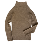 Esencia - Pull col montant femme Erica, pur alpaga