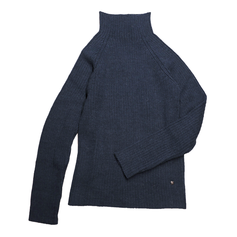 Esencia - Pull col montant femme Erica, pur alpaga