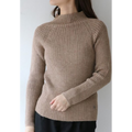 Esencia - Pull col montant femme Erica, pur alpaga