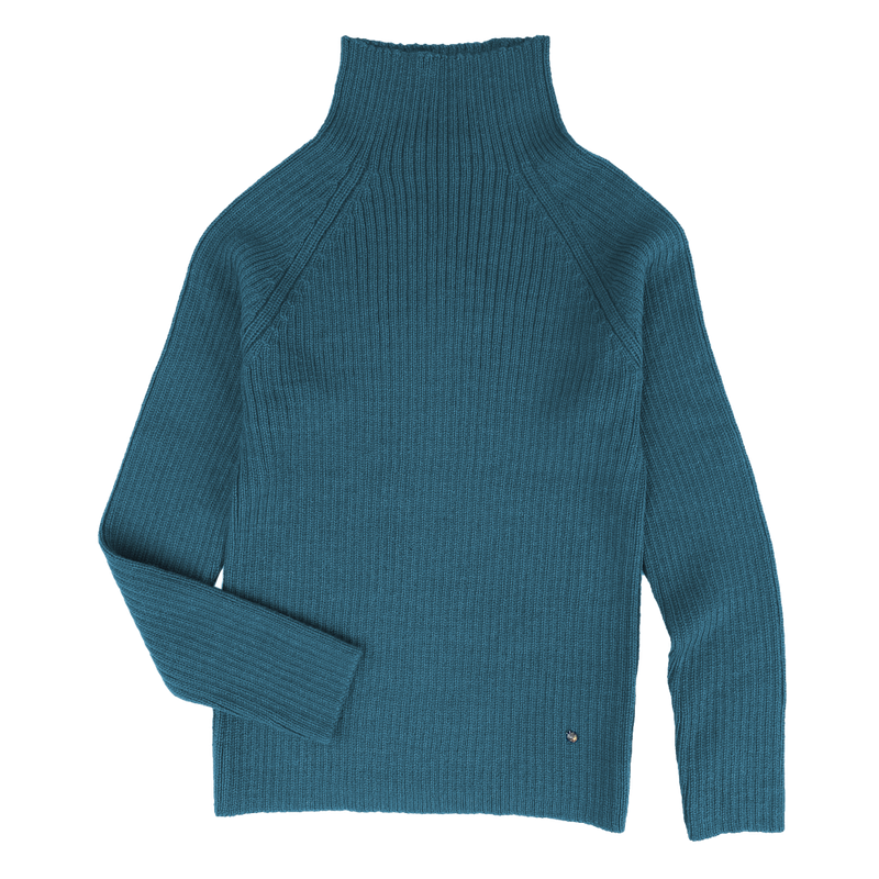 Esencia - Pull col montant femme Erica, pur alpaga