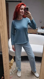 Reiff - T-shirt femme Fany en laine et soie "bouclette"