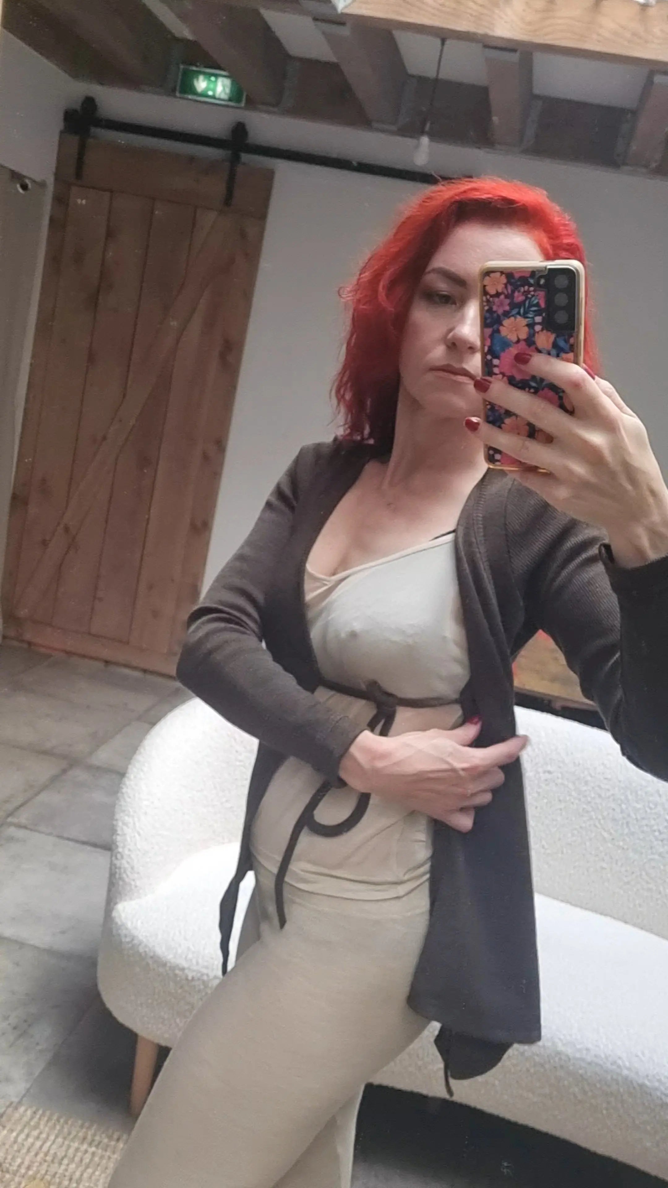 MaM - Wrap cardigan cache-cœur, laine mérinos