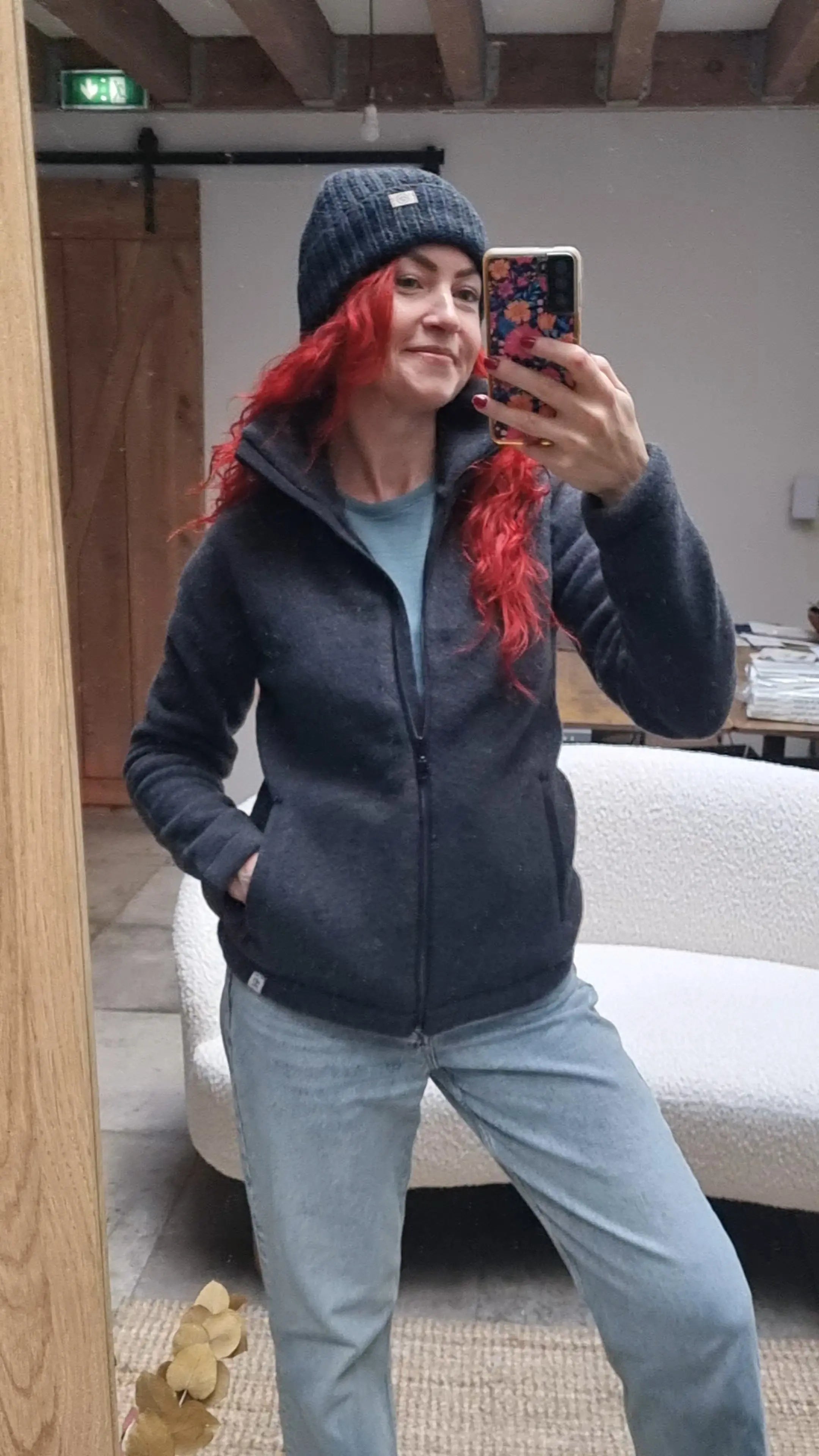 Reiff - Veste femme Flims laine mérinos polaire