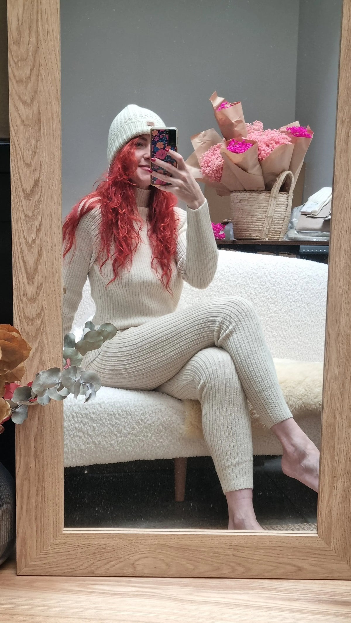Esencia - Legging femme pur alpaga