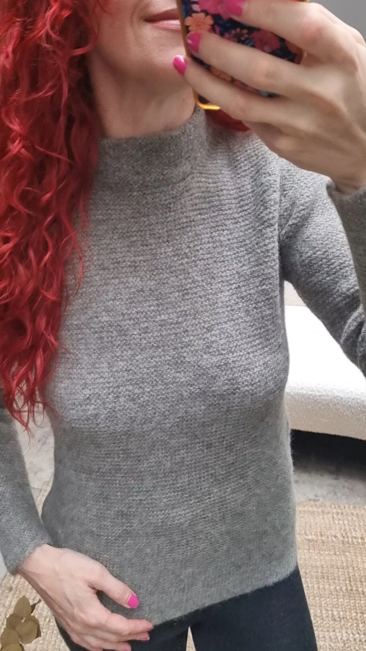 Fisherman - Women's High Neck Sweater in Alpaca and Highland Wool