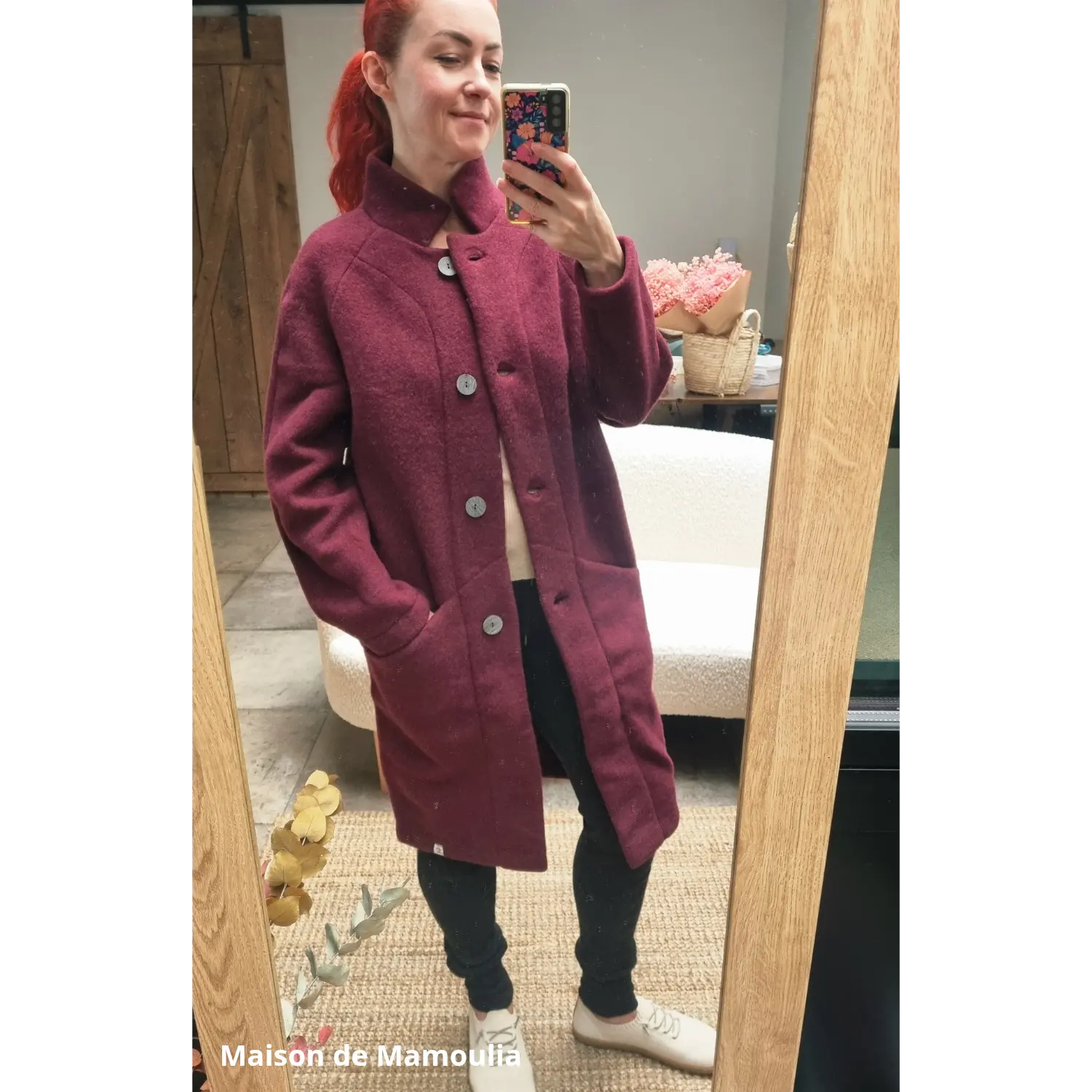 Reiff - Manteau long femme Paola pure laine Reiff
