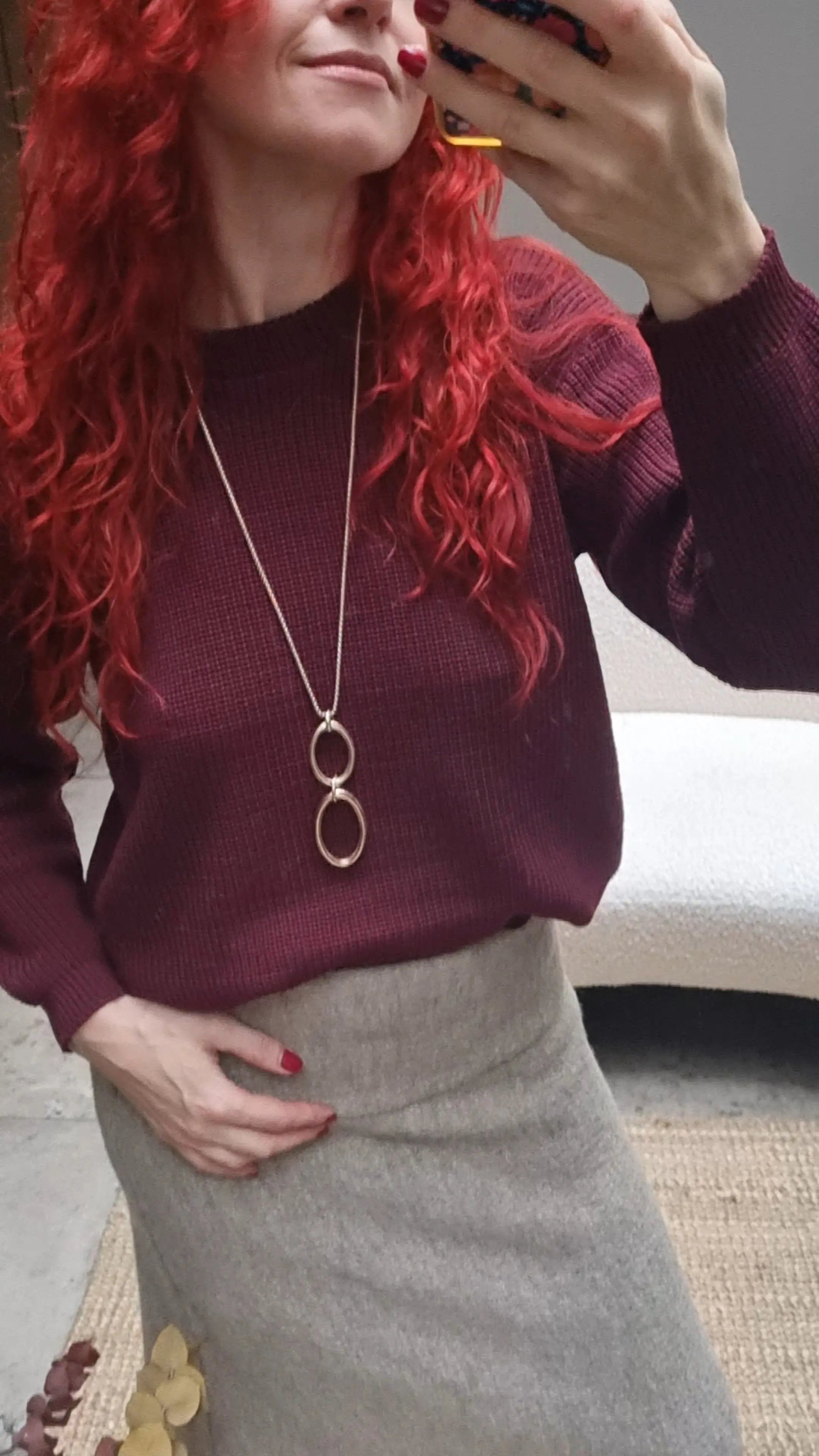 Reiff - Pull femme Lara laine mérinos, maille côtelée