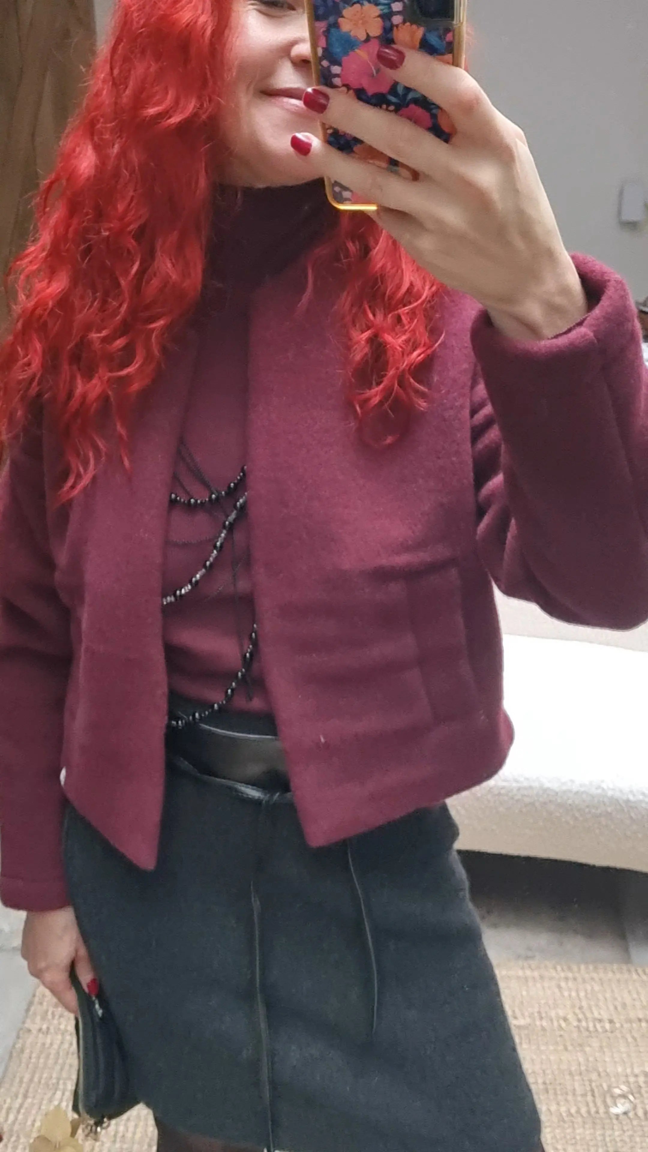 Reiff - Veste cardigan femme Jette en laine mérinos polaire
