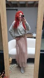 Fisherman - Cardigan femme en alpaga et laine Highland