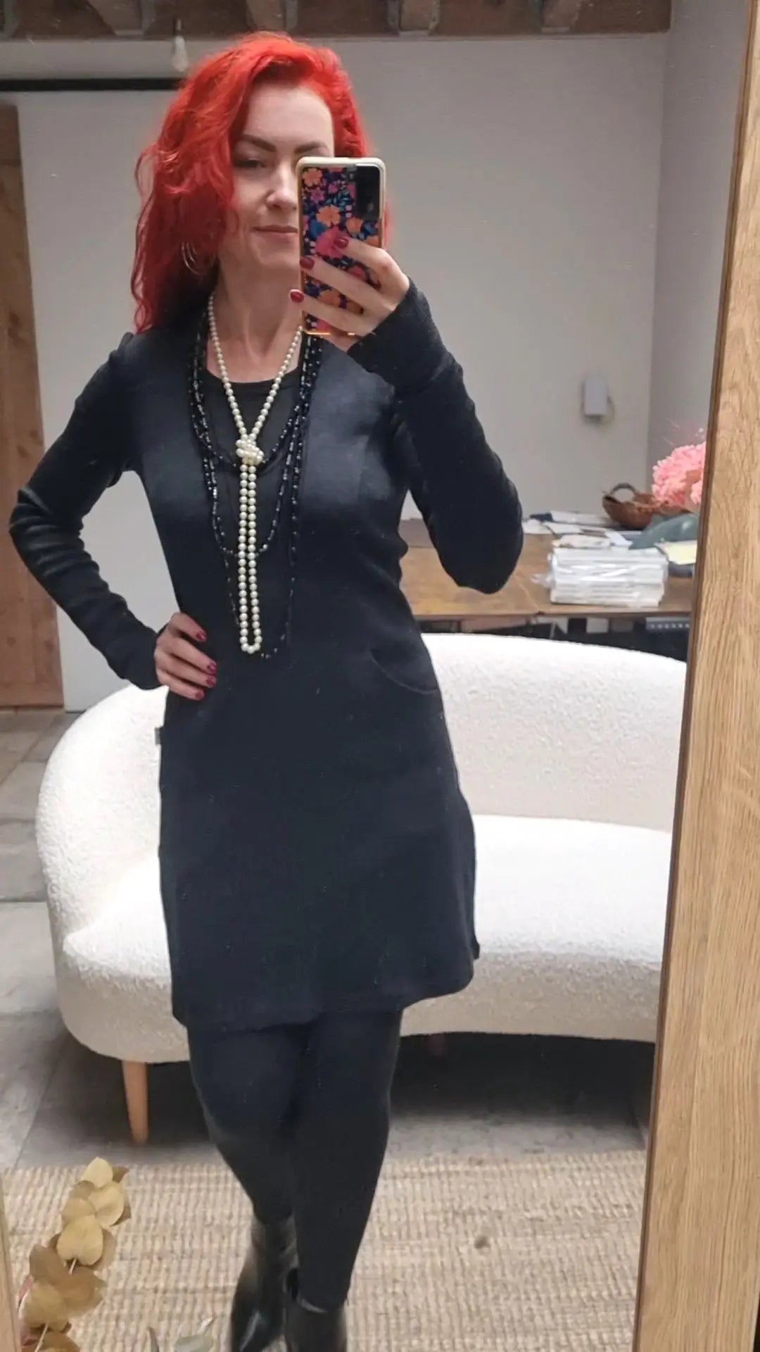 MaM - Robe-tunique Saaga, laine mérinos
