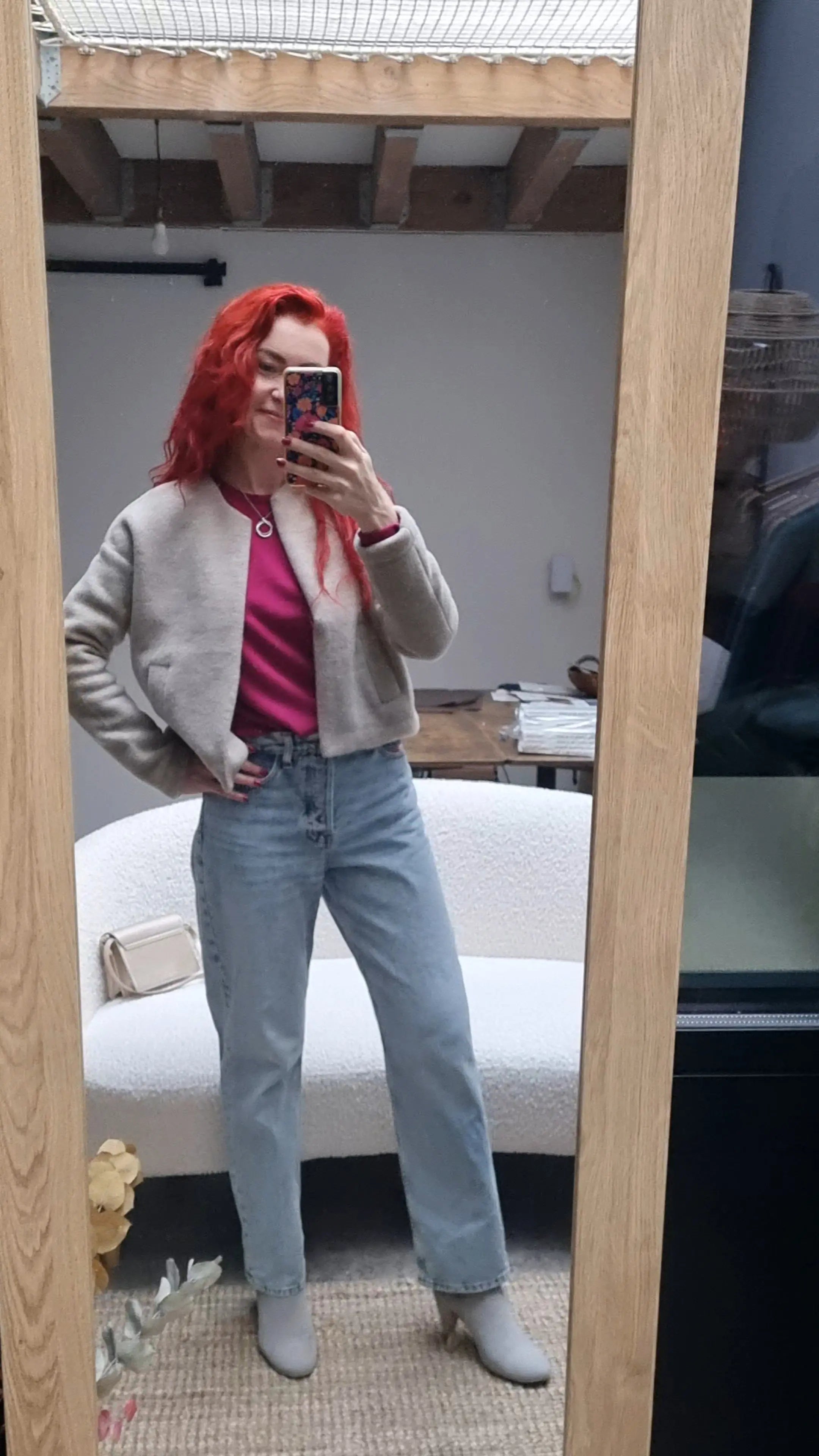 Reiff - Veste cardigan femme Jette en laine mérinos polaire