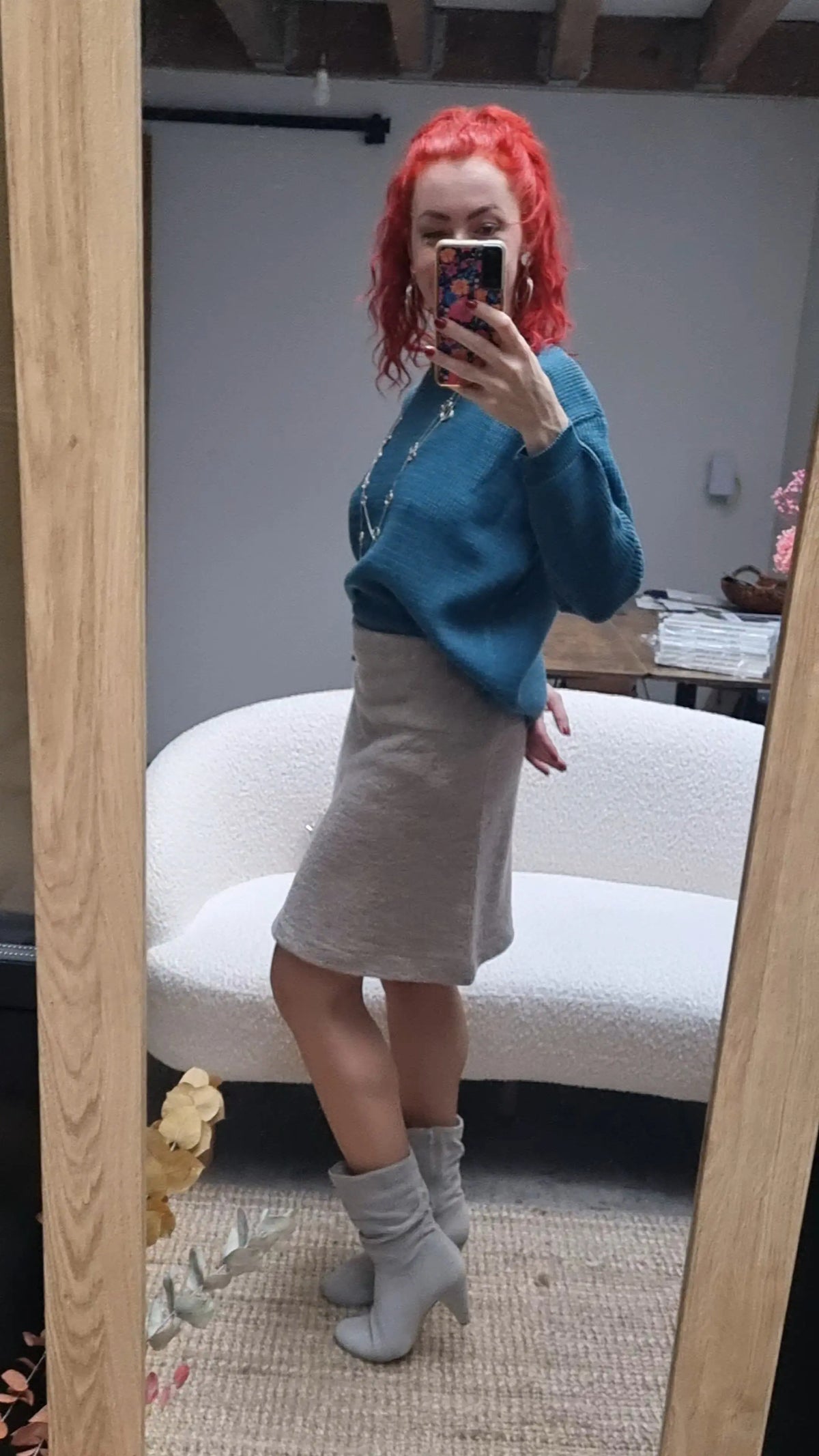 Reiff - Pull femme Lara laine mérinos, maille côtelée