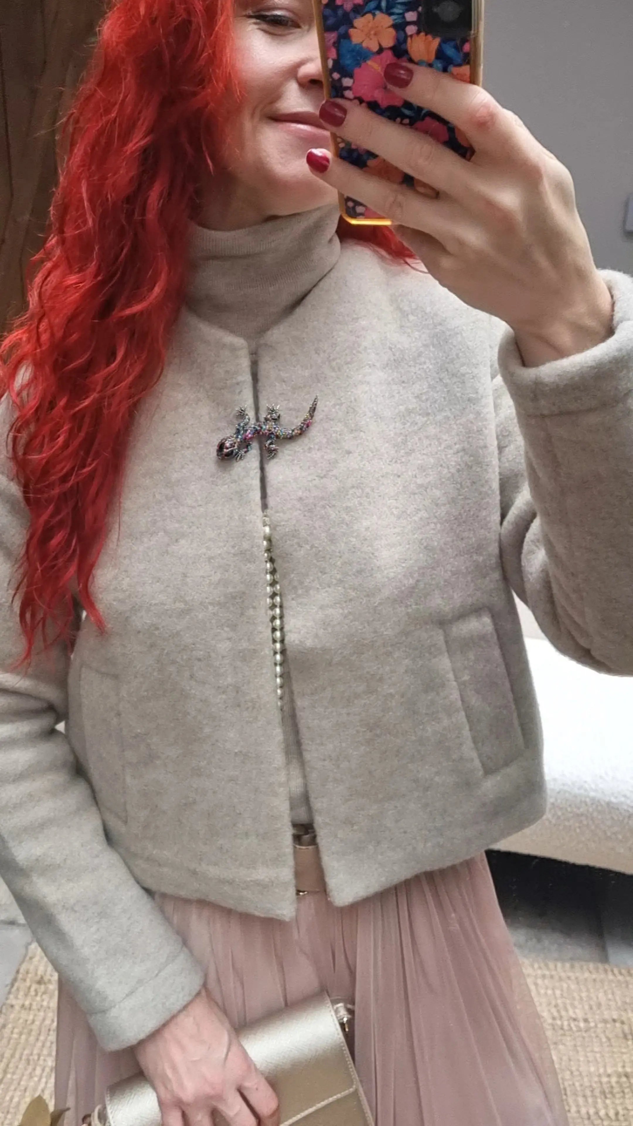 Reiff - Veste cardigan femme Jette en laine mérinos polaire