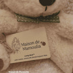 Peluche Ourson pure laine 25 cm - Maison de Mamoulia Maison de Mamoulia
