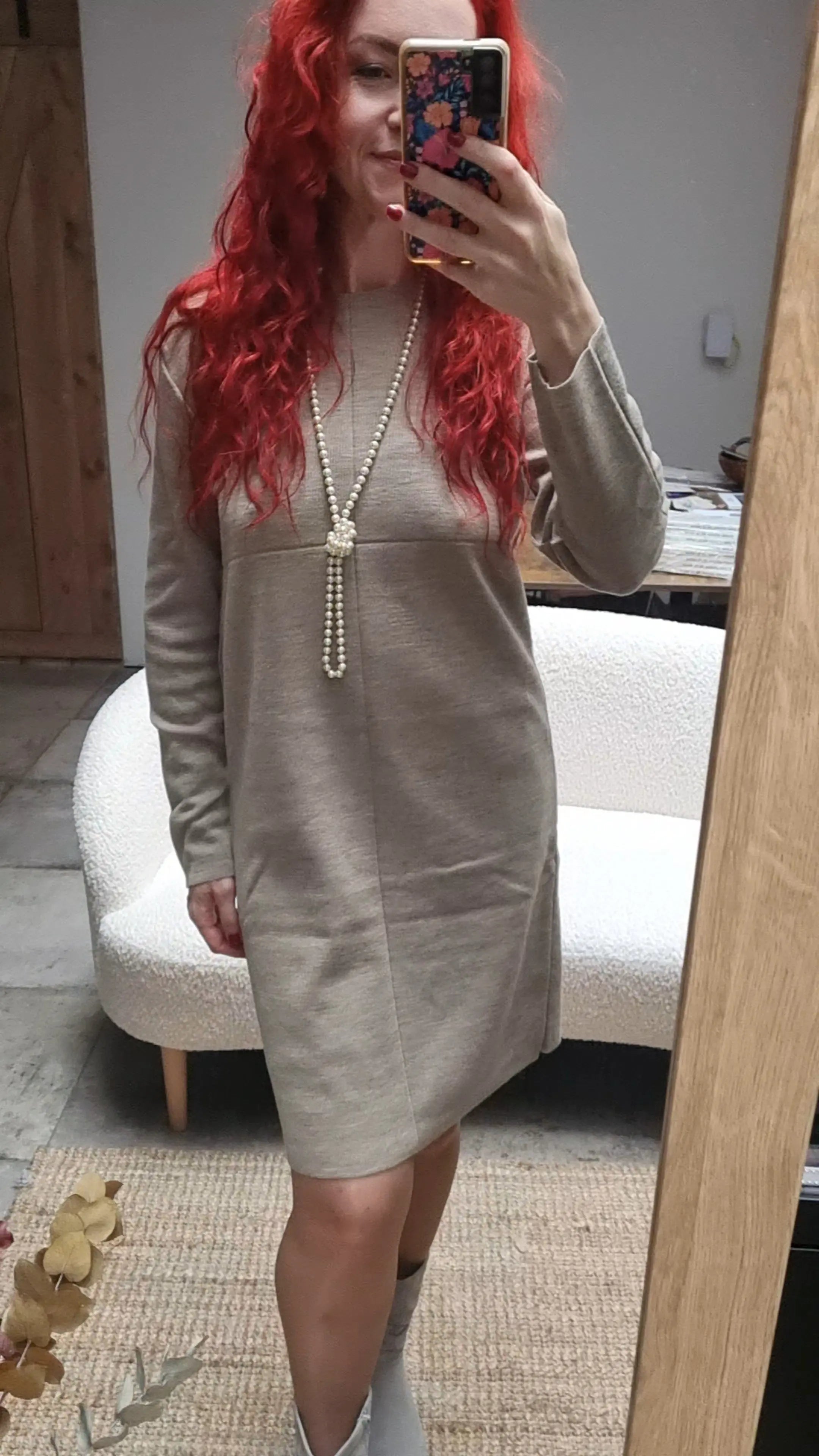 Reiff - Robe casual Maja en pure laine mérinos