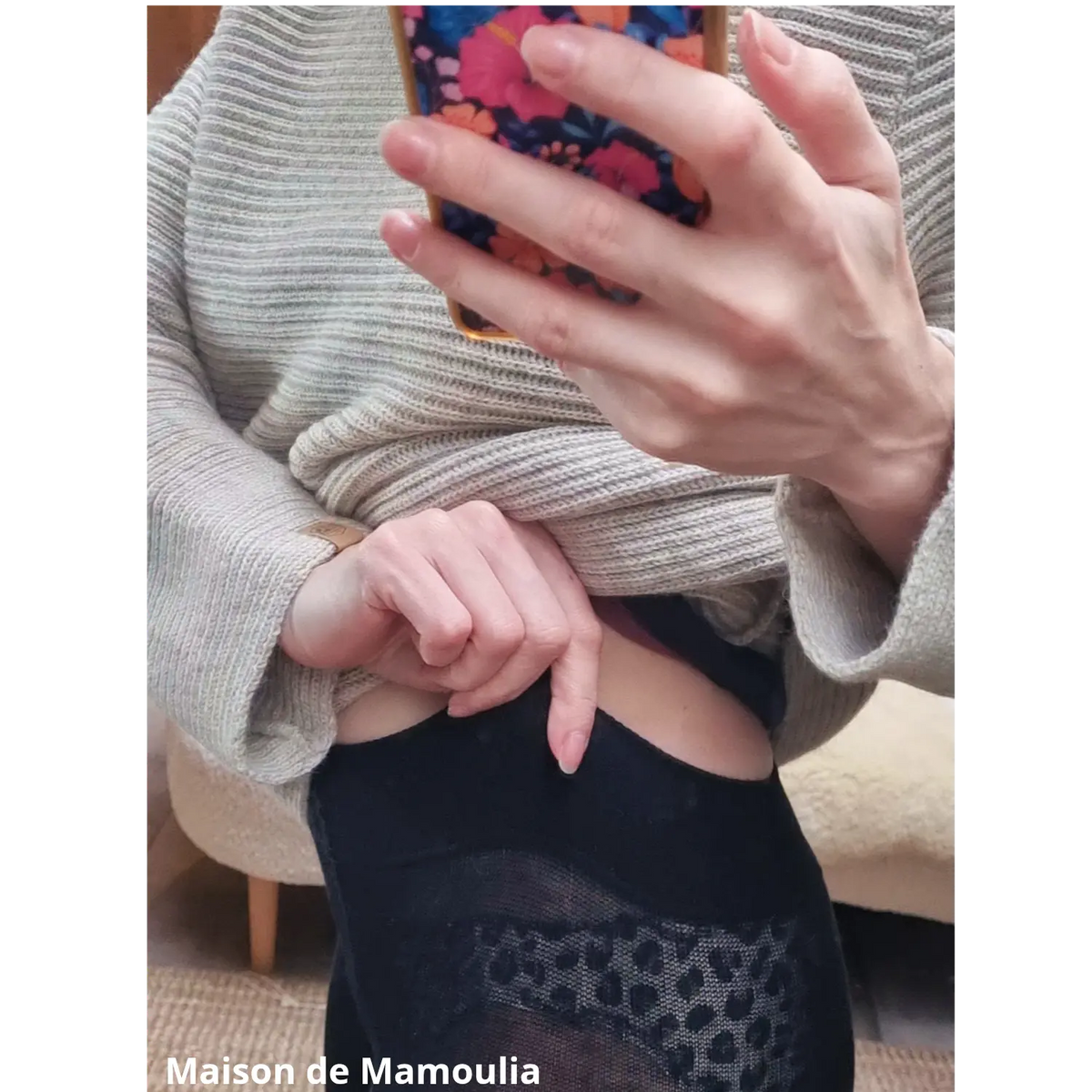 Grödo - Legging texturé femme coton bio