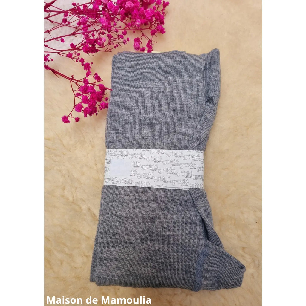 Grödo - Legging femme laine-coton bio