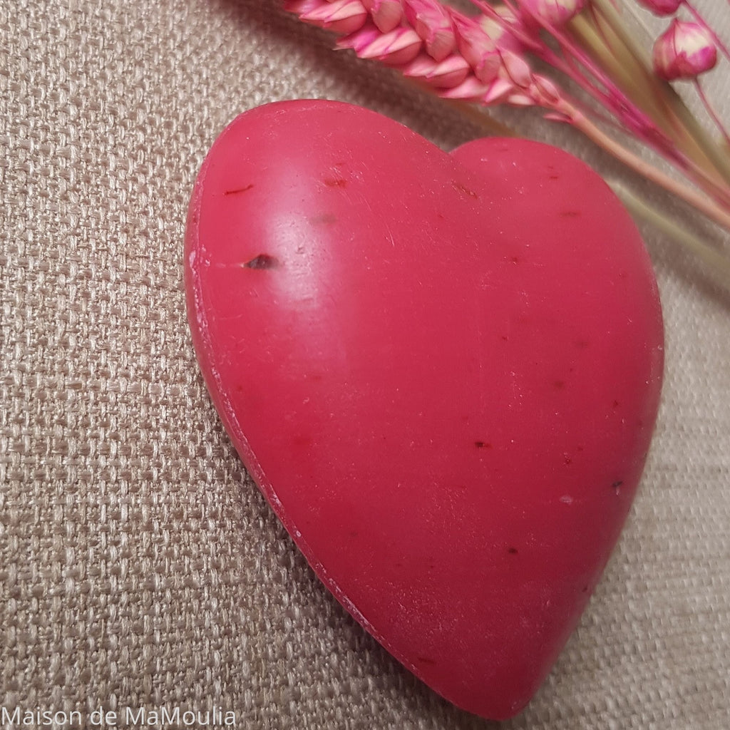 Saling - Savon au lait de brebis, Cœur rouge