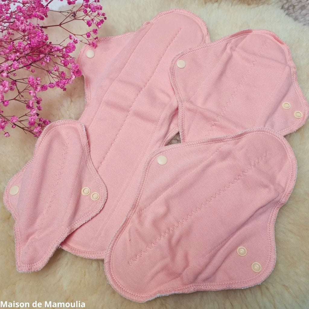 MaM - Serviettes hygiéniques lavables – coton bio - Lot d'essai MaM