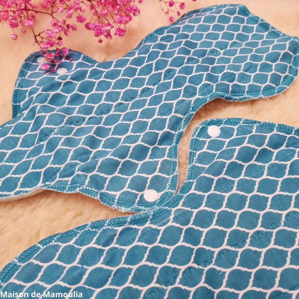 MaM - Serviettes hygiéniques lavables – coton bio - Maxi Nuit MaM