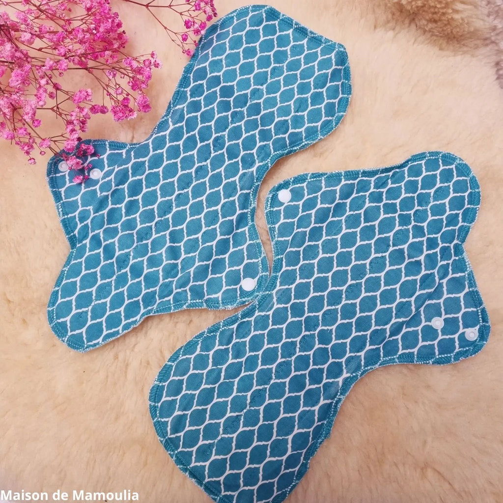 MaM - Serviettes hygiéniques lavables – coton bio - Maxi Nuit MaM