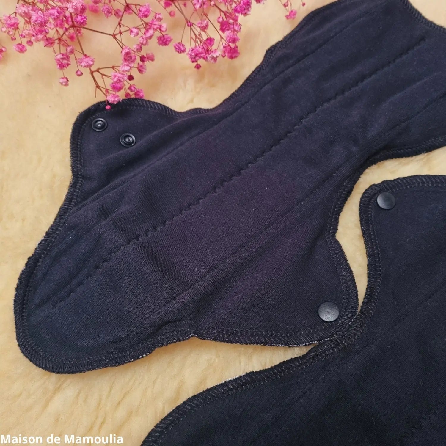 MaM - Serviettes hygiéniques lavables – coton bio - Maxi Nuit MaM