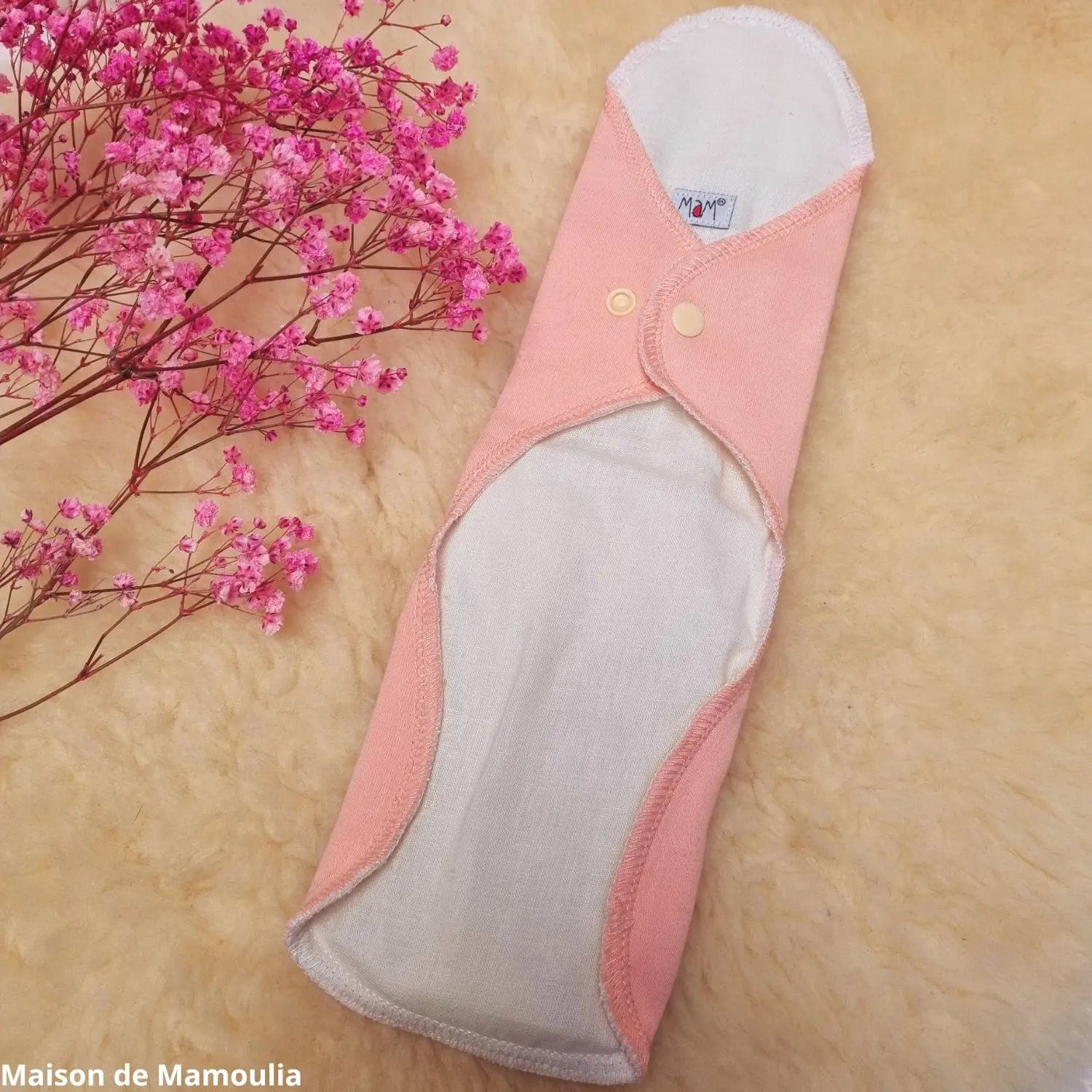 MaM - Serviettes hygiéniques lavables – coton bio - Lot d'essai MaM