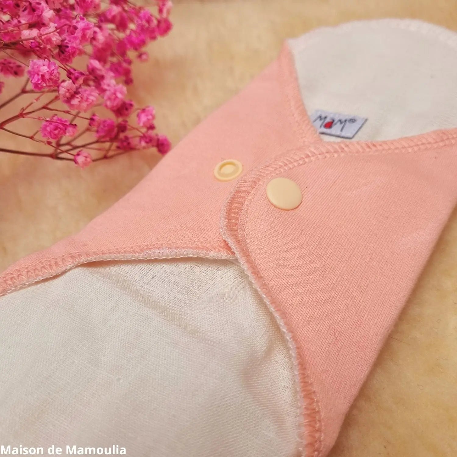 MaM - Serviettes hygiéniques lavables – coton bio - Maxi Nuit MaM
