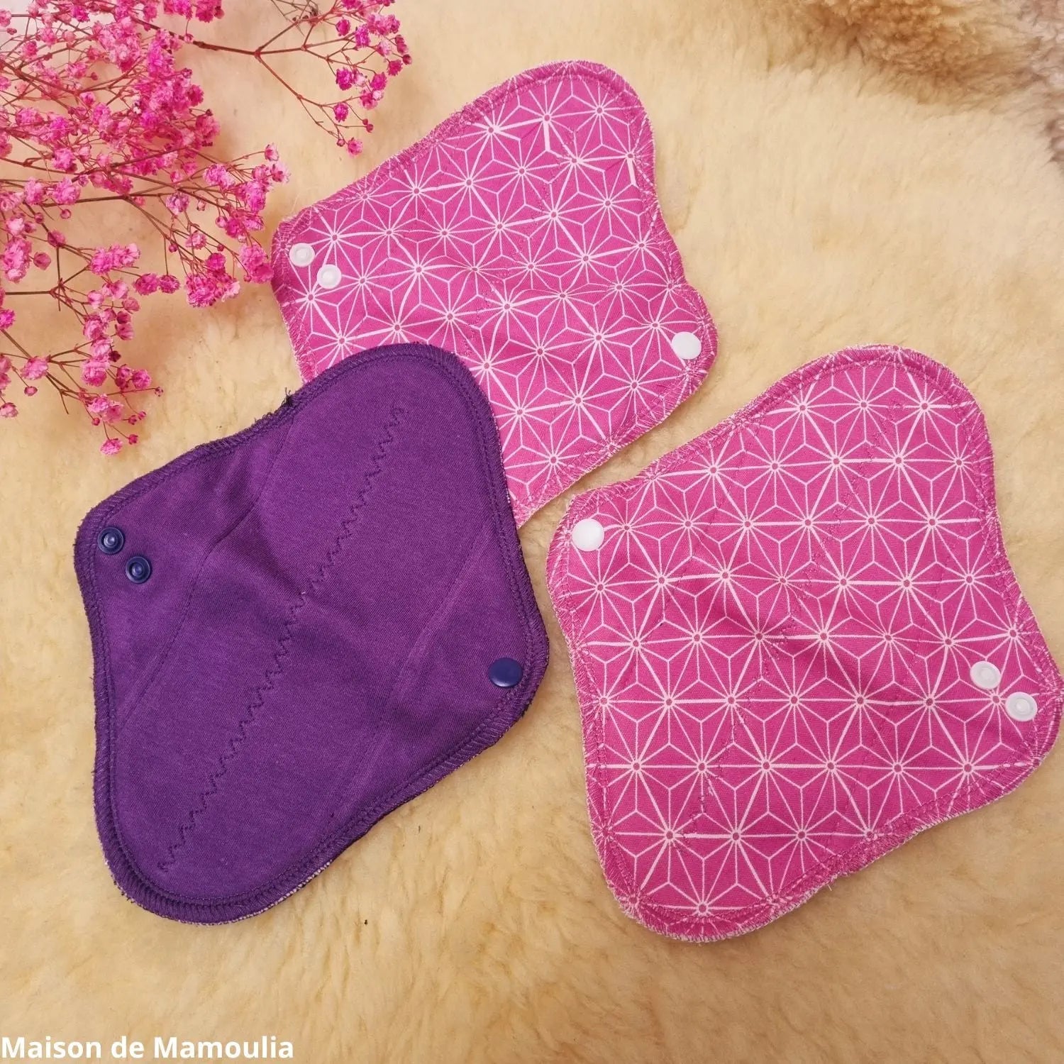 MaM - Serviettes hygiéniques lavables – coton bio - Regular PLUS MaM
